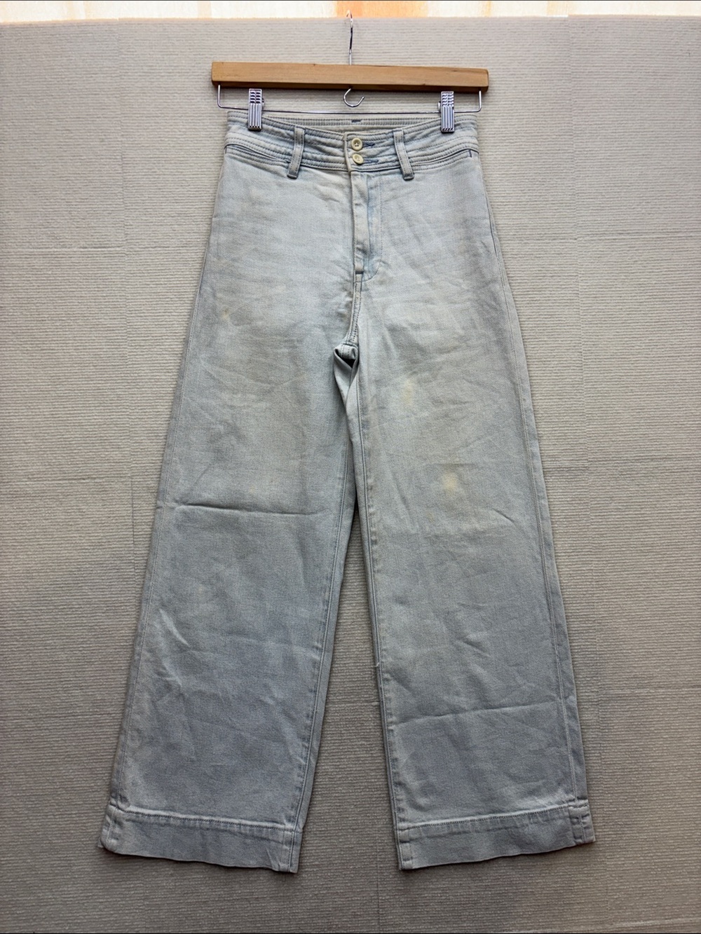 FAHERTY | High-Waist Wide-Leg Women’s Jeans - Light blue 24